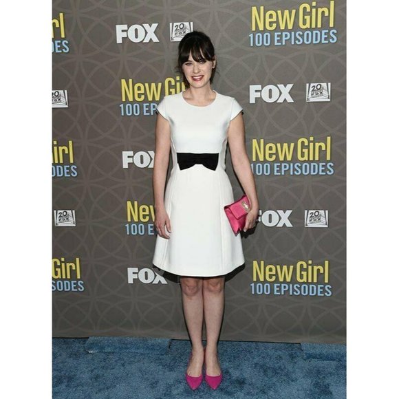 kate spade Dresses & Skirts - Kate Spade White Ivory A Line Strech Crepe Dress